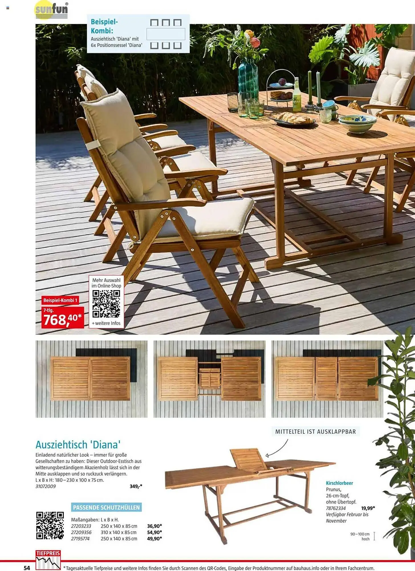 Bauhaus Flugblatt von 4. März bis 4. Jänner 2026 - Flugblätt seite  54