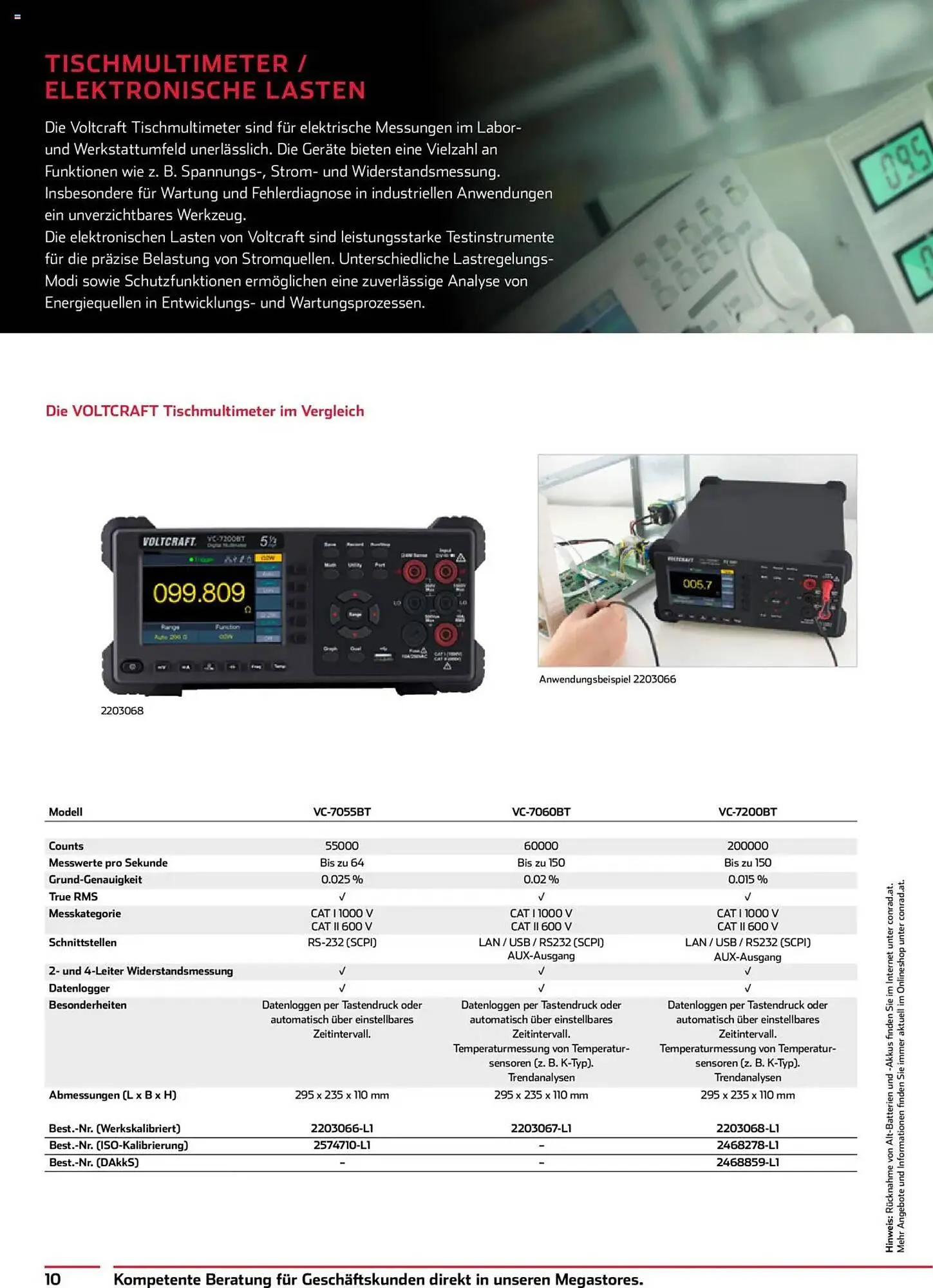 Conrad Katalog von 1. Oktober bis 30. November 2025 - Flugblätt seite  10