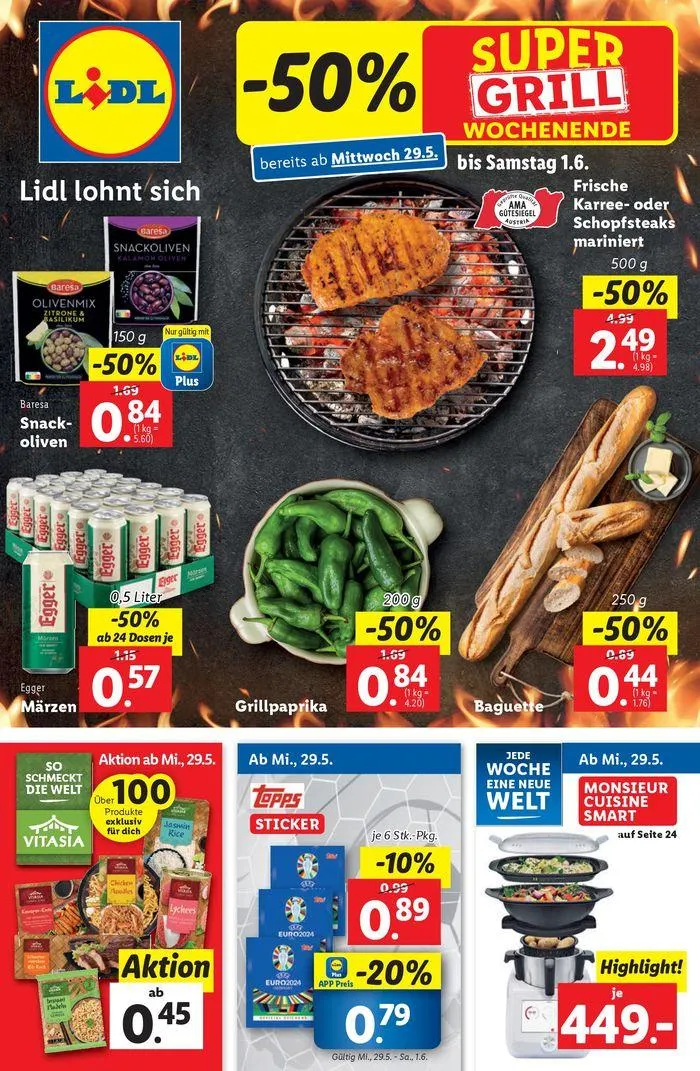 Flugblatt von 29. Mai bis 5. Juni 2024 - Flugblätt seite 1