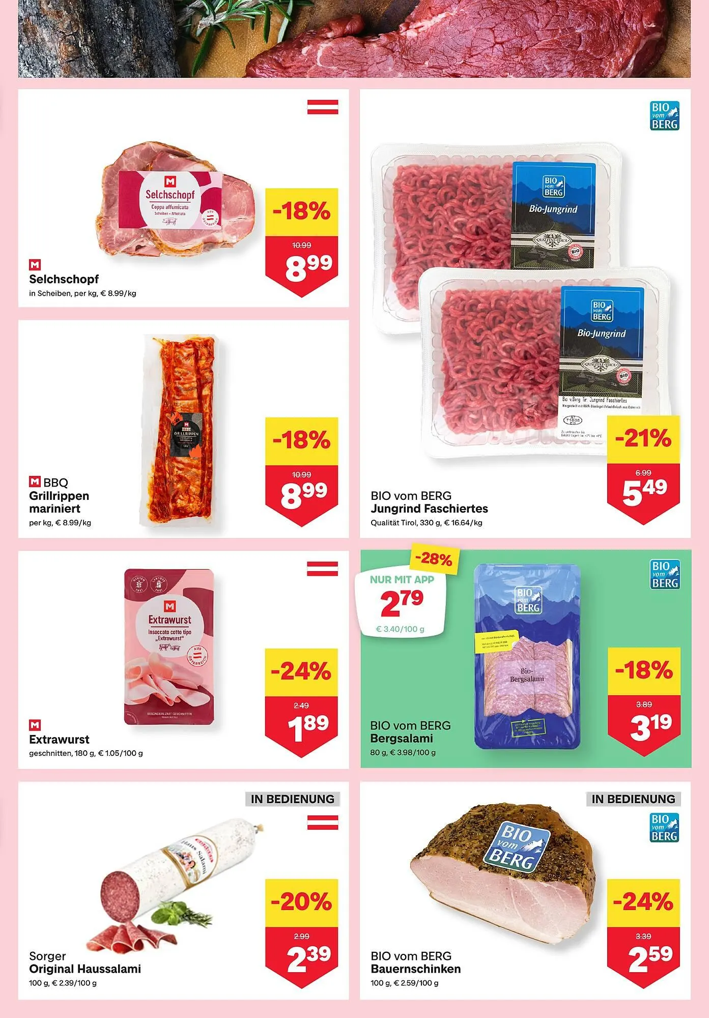 MPreis Flugblatt von 29. Jänner bis 4. Februar 2026 - Flugblätt seite  3