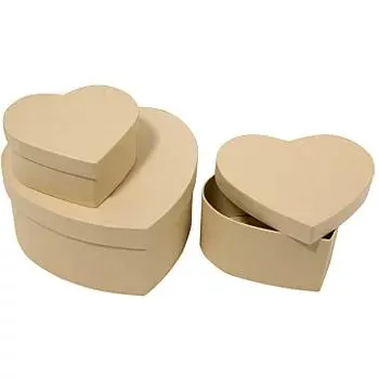 Herzförmige Schachteln