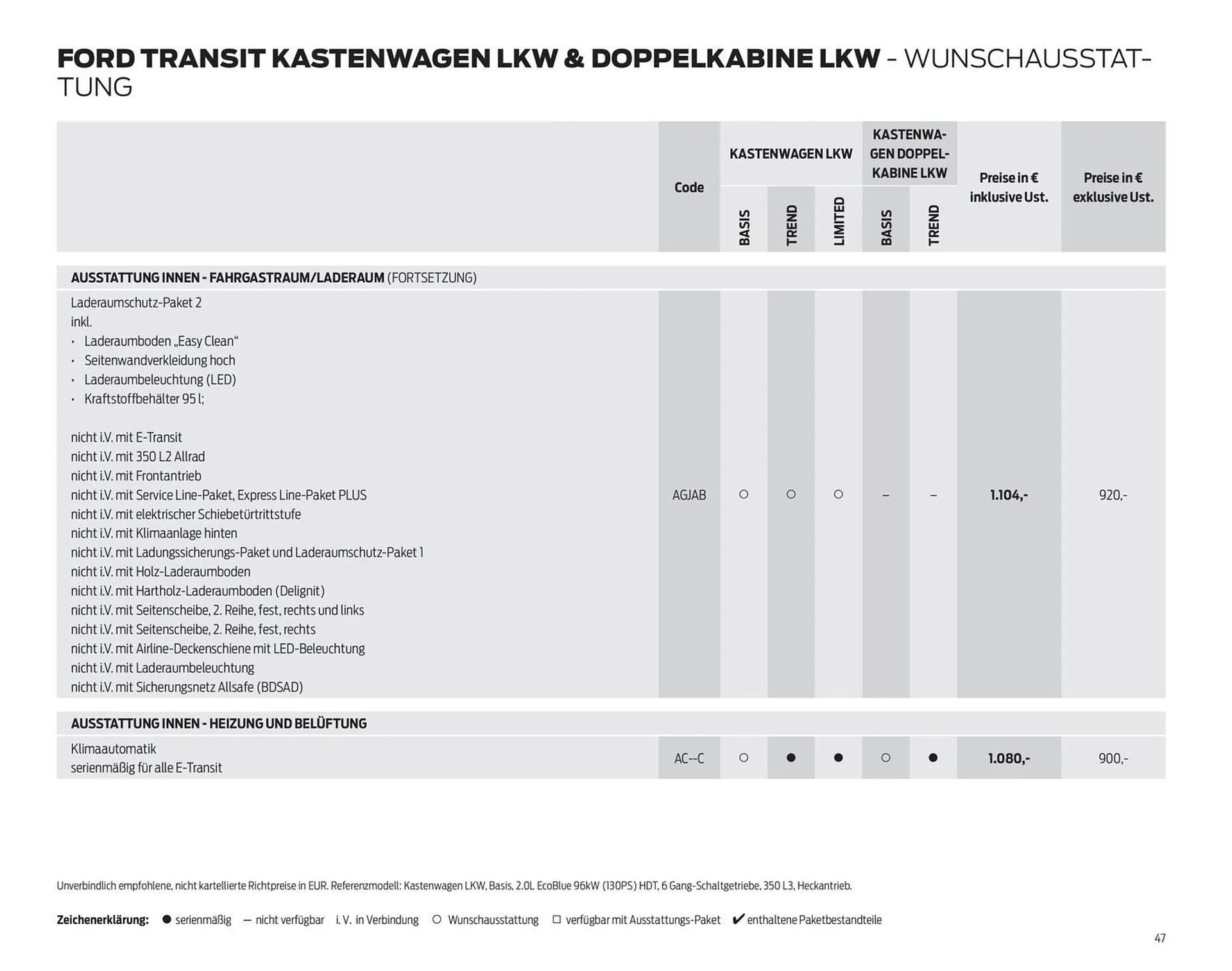 Ford Flugblatt von 24. September bis 3. Februar 2026 - Flugblätt seite  47