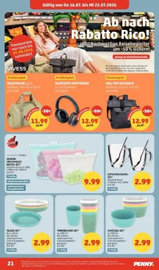 PENNY Flugblatt von 16. Juli bis 22. Juli 2026 - Flugblätt seite 21