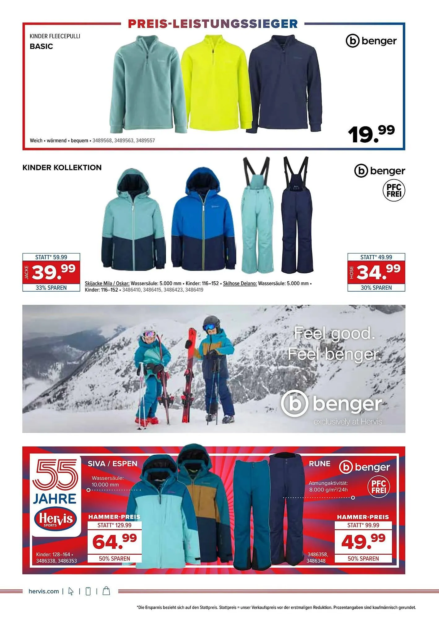 Hervis Flugblatt von 9. Dezember bis 17. Dezember 2025 - Flugblätt seite  4