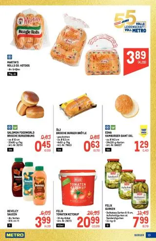 METRO Flugblatt Food - Metro Profi von 3. September bis 16. September 2026 - Flugblätt seite 13
