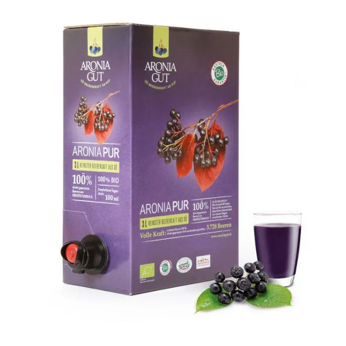 Aroniahof Aronia Pur Direktsaft 3l