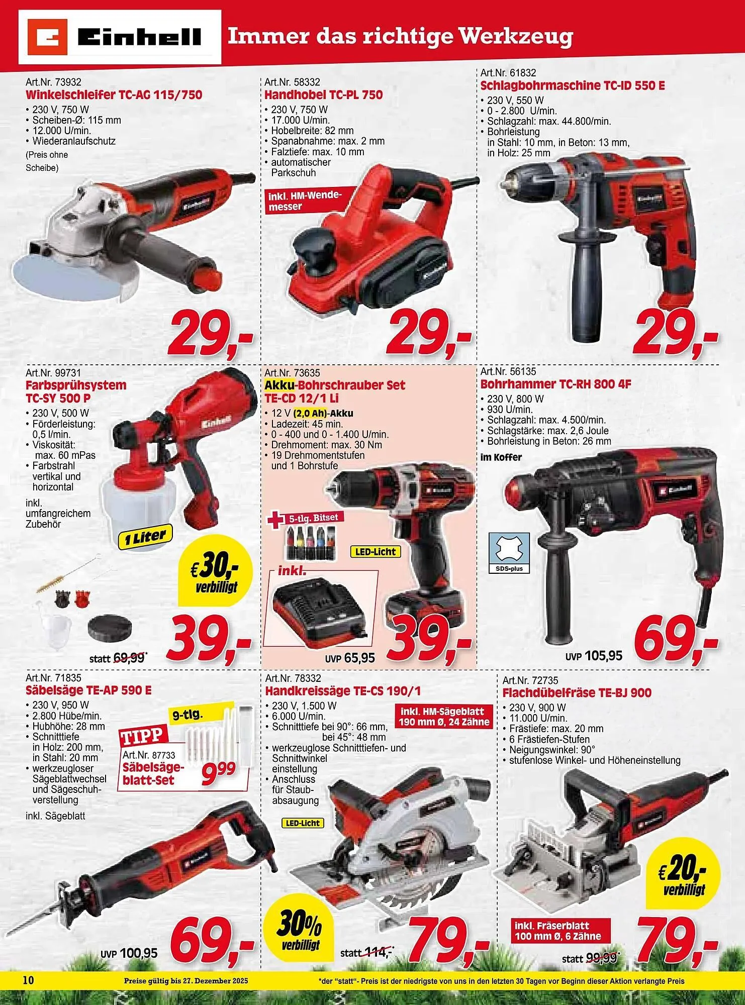 Zgonc Flugblatt von 27. November bis 27. Dezember 2025 - Flugblätt seite  10