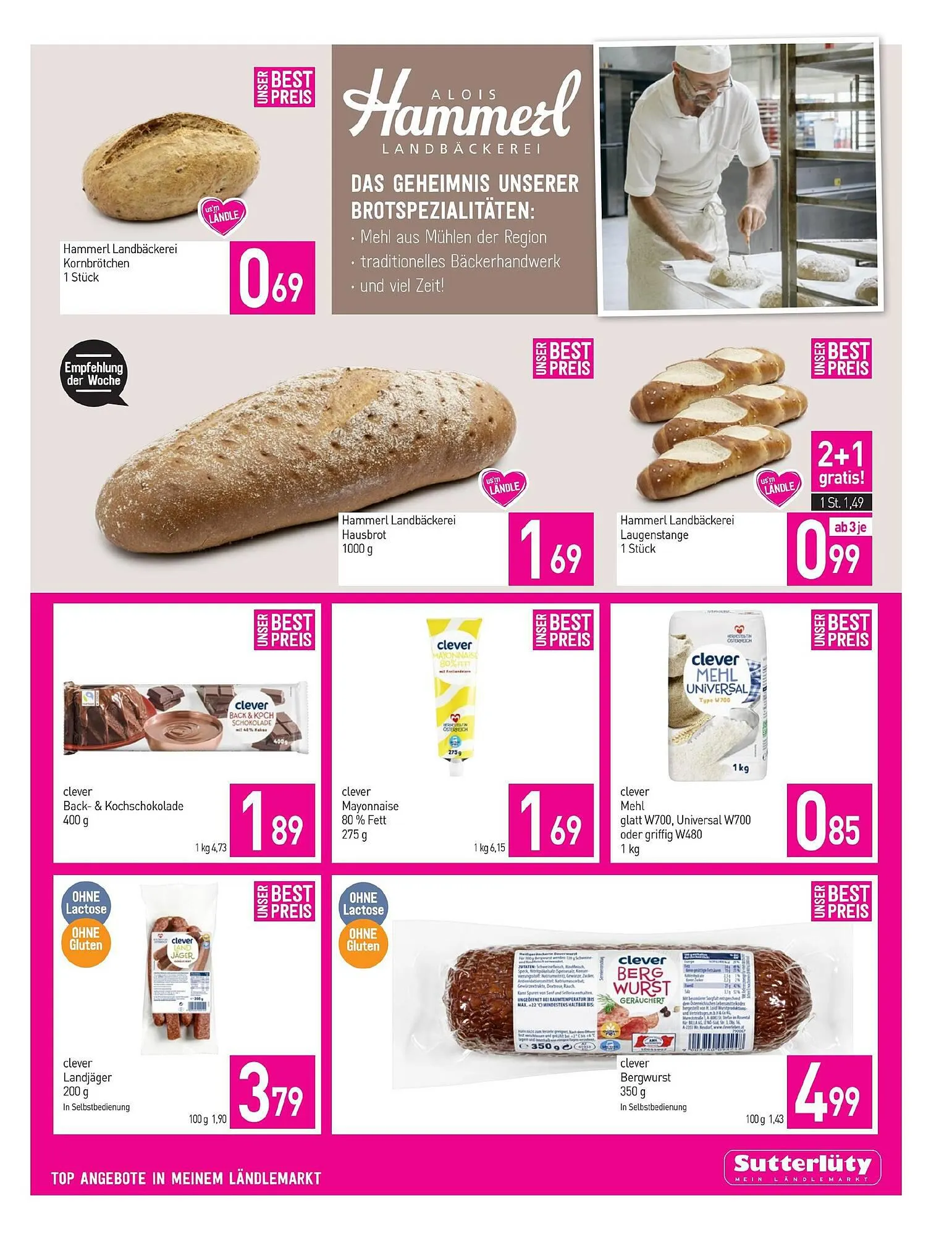 Sutterlüty Flugblatt von 28. September bis 4. Oktober 2023 - Flugblätt seite 13