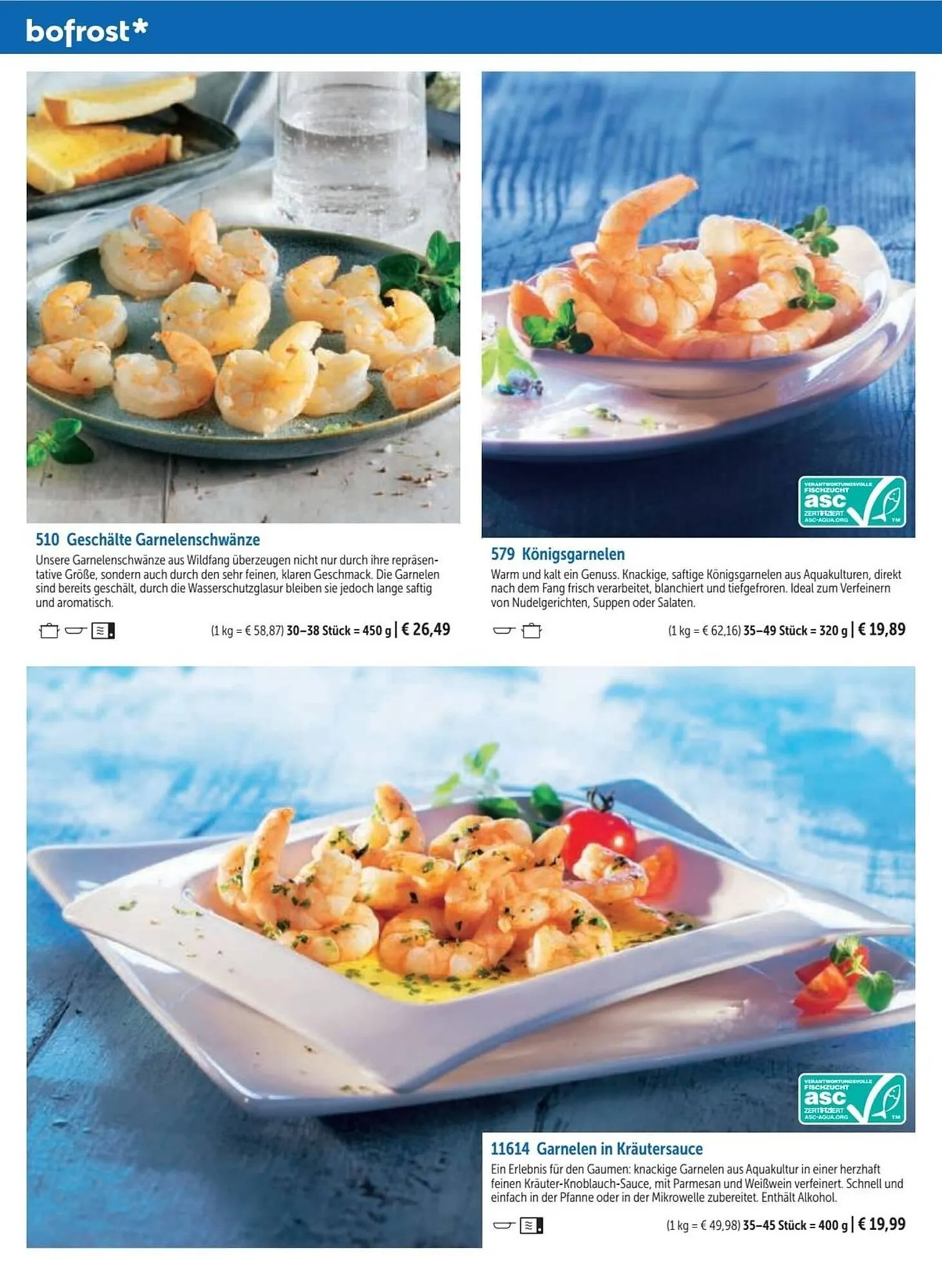 Bofrost Katalog von 13. September bis 6. März 2026 - Flugblätt seite 60