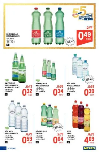 METRO Flugblatt -Profi von 19. März bis 1. April 2026 - Flugblätt seite  38