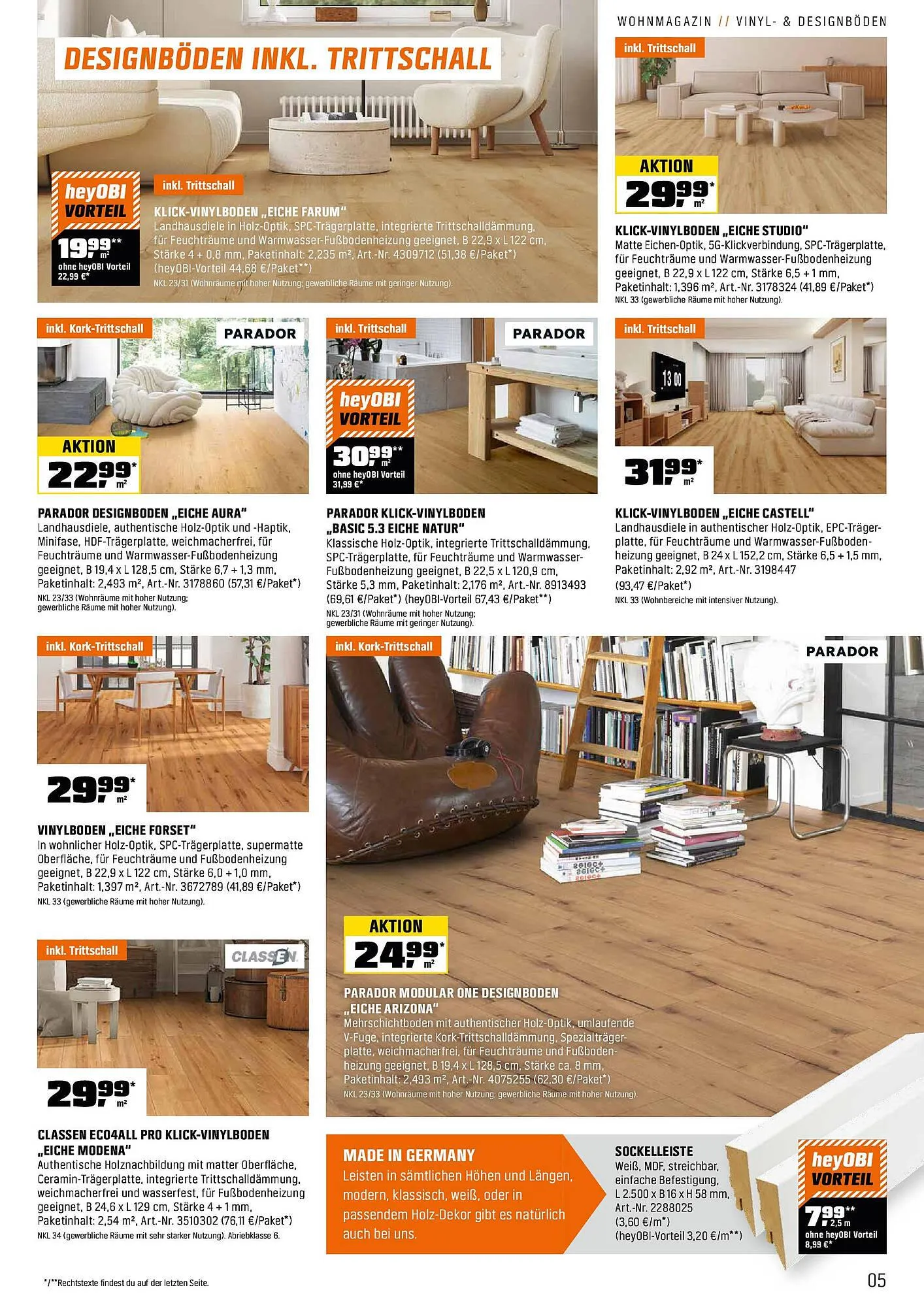 OBI Flugblatt von 16. Oktober bis 30. November 2025 - Flugblätt seite 5