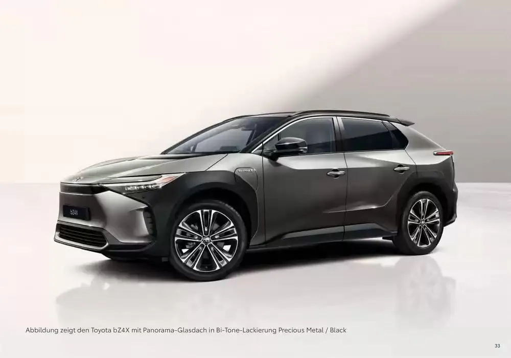 Toyota bZ4X  von 7. Dezember bis 7. Dezember 2025 - Flugblätt seite  33