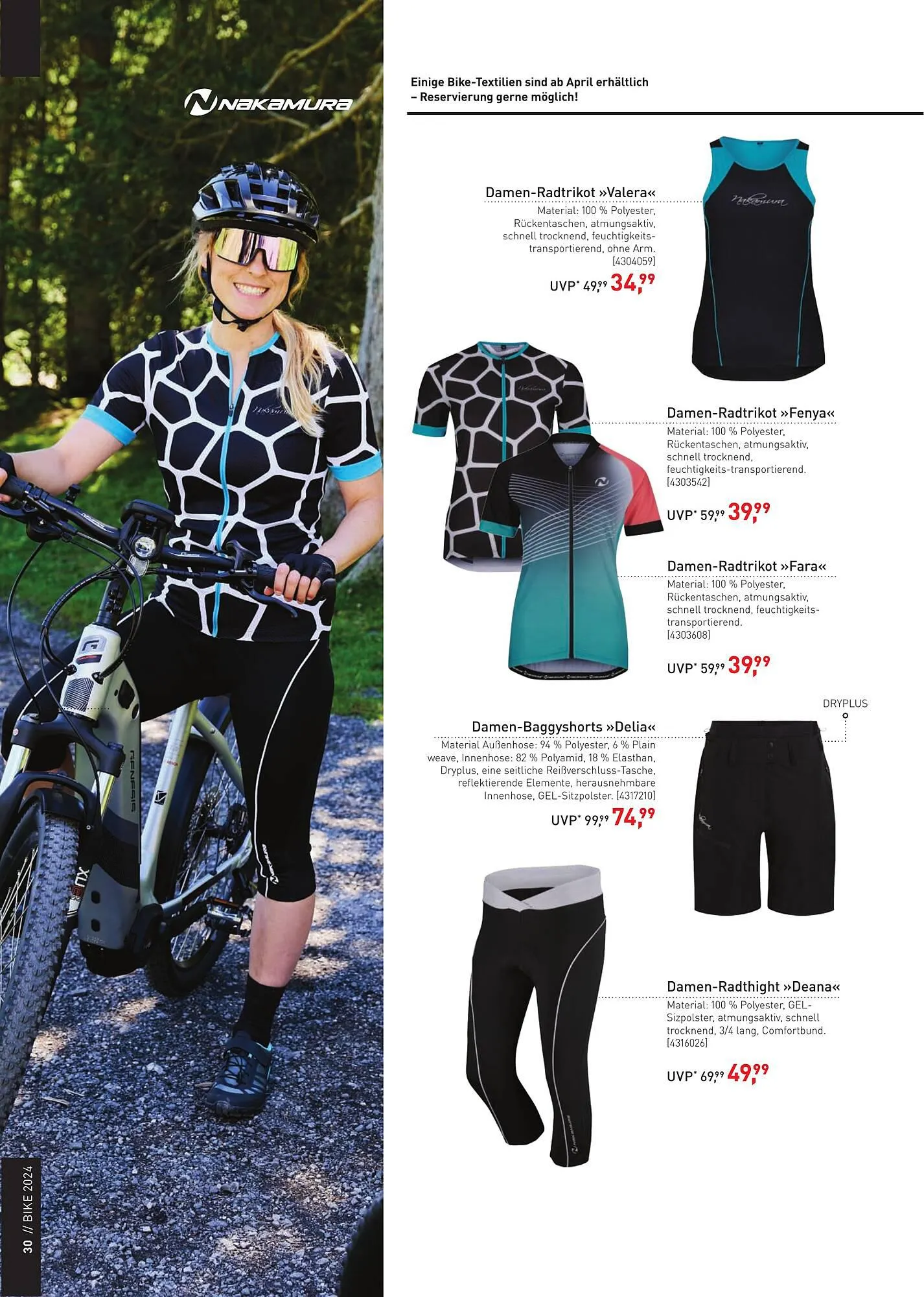 Intersport Flugblatt von 8. April bis 24. April 2024 - Flugblätt seite 30