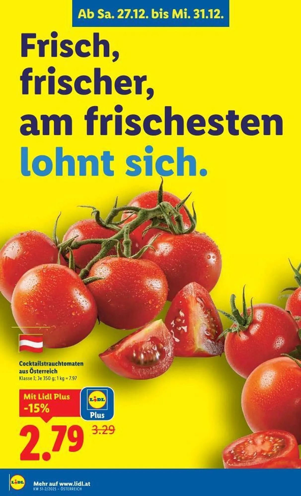 Lidl Flugblatt von 27. Dezember bis 31. Dezember 2025 - Flugblätt seite 3
