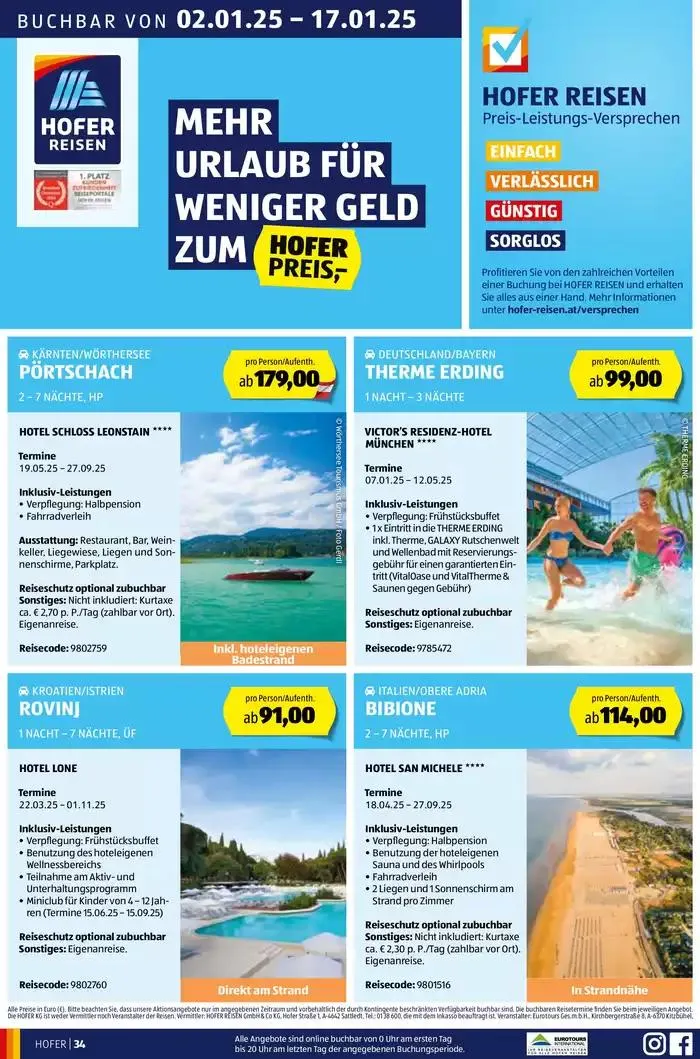 Blättern Sie online im HOFER Flugblatt von 31. Dezember bis 7. Jänner 2025 - Flugblätt seite 38