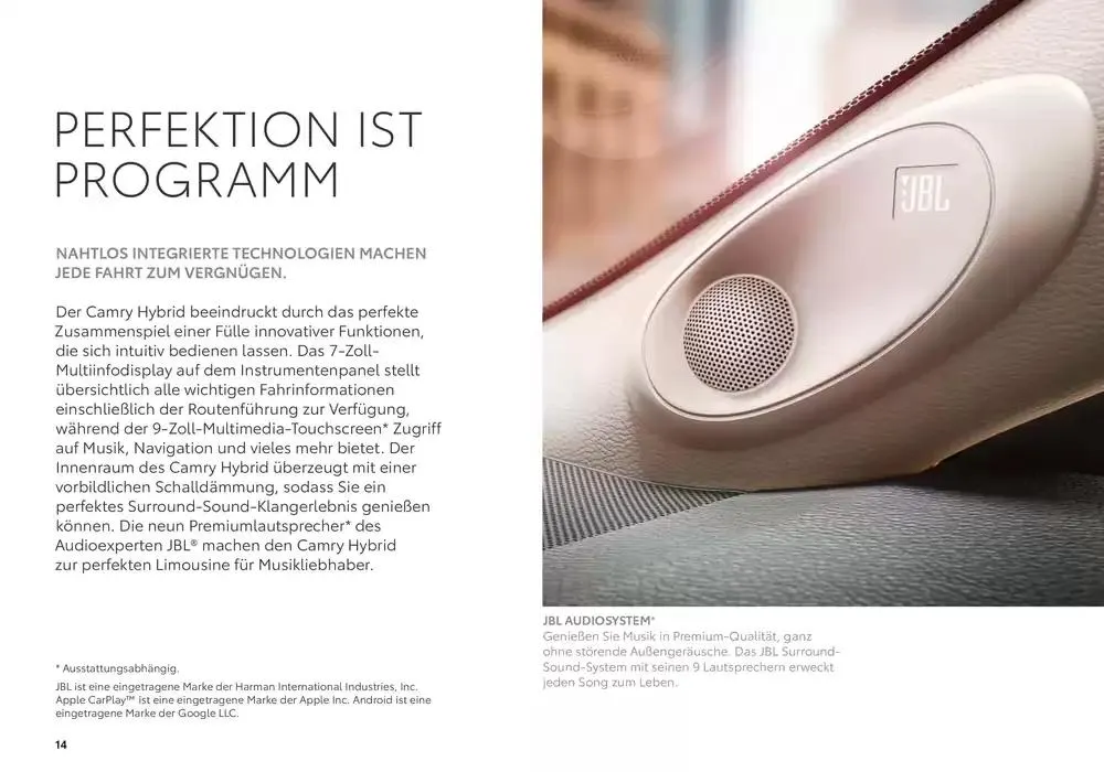 Toyota Camry von 7. Dezember bis 7. Dezember 2025 - Flugblätt seite  14