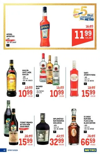 METRO Flugblatt -Profi von 19. März bis 1. April 2026 - Flugblätt seite 42