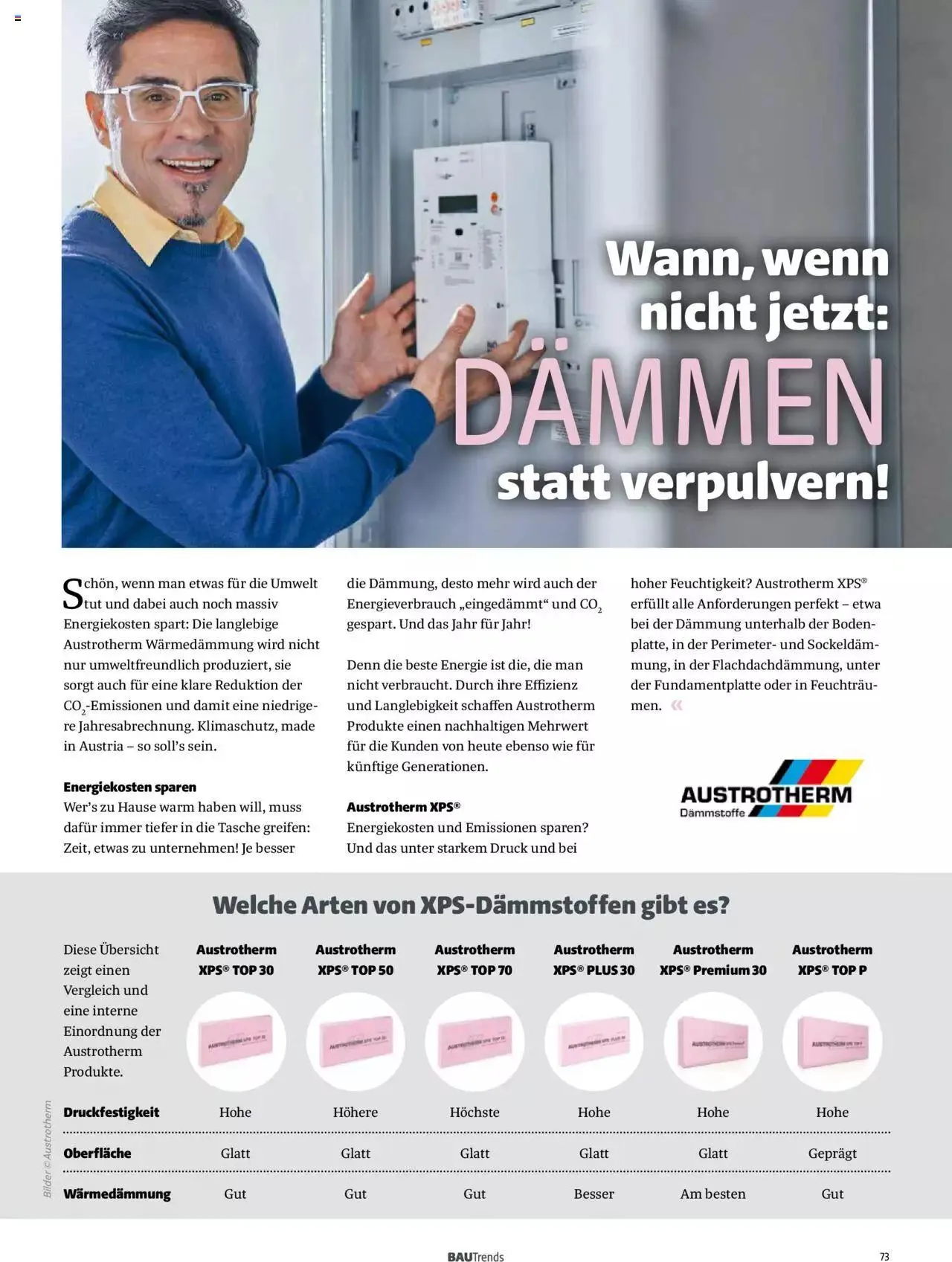 Hagebau Bautrends von 4. April bis 31. Dezember 2024 - Flugblätt seite  73