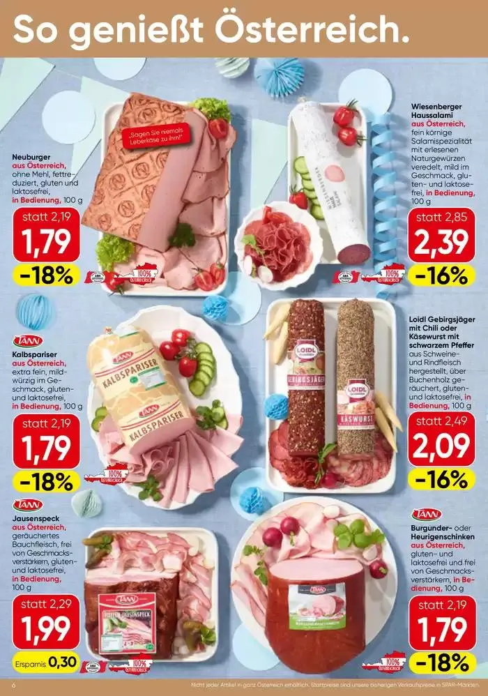 Tolles Angebot für alle Kunden von 29. Jänner bis 12. Februar 2025 - Flugblätt seite 6