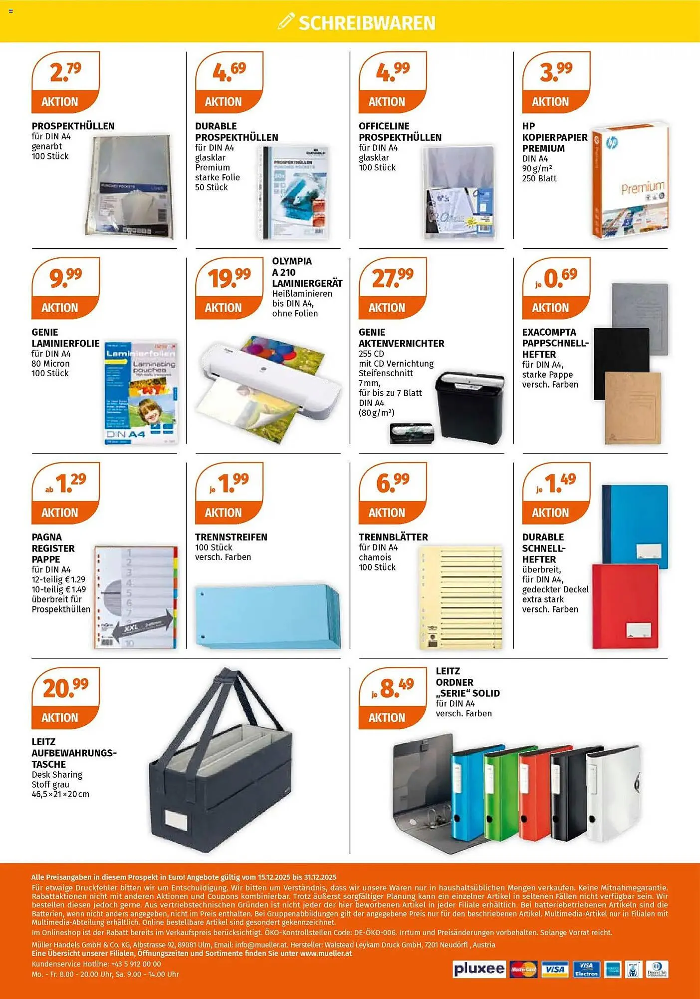 Müller Flugblatt von 15. Dezember bis 31. Dezember 2025 - Flugblätt seite 4
