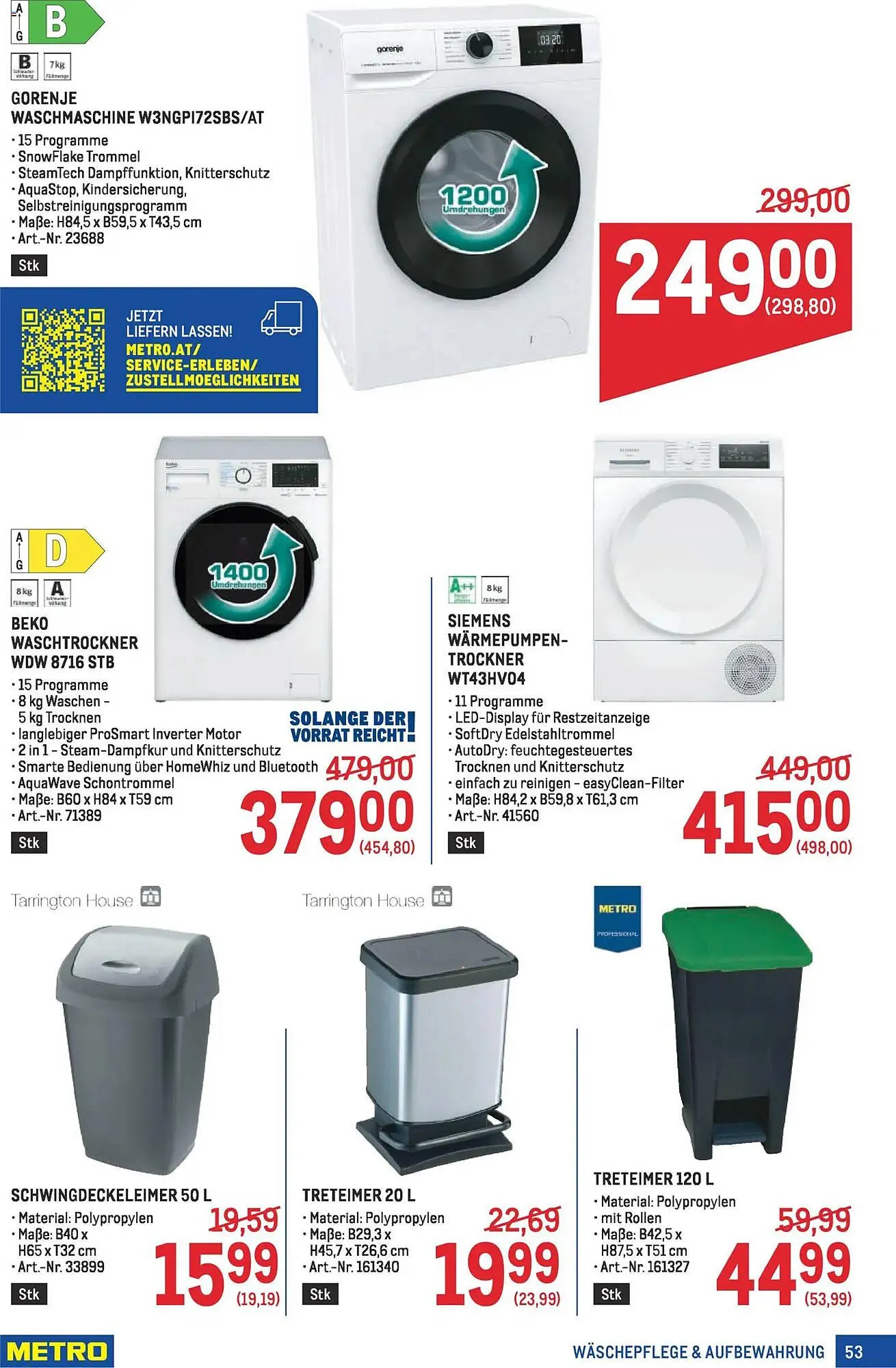 Metro Flugblatt von 8. Jänner bis 21. Jänner 2026 - Flugblätt seite  53