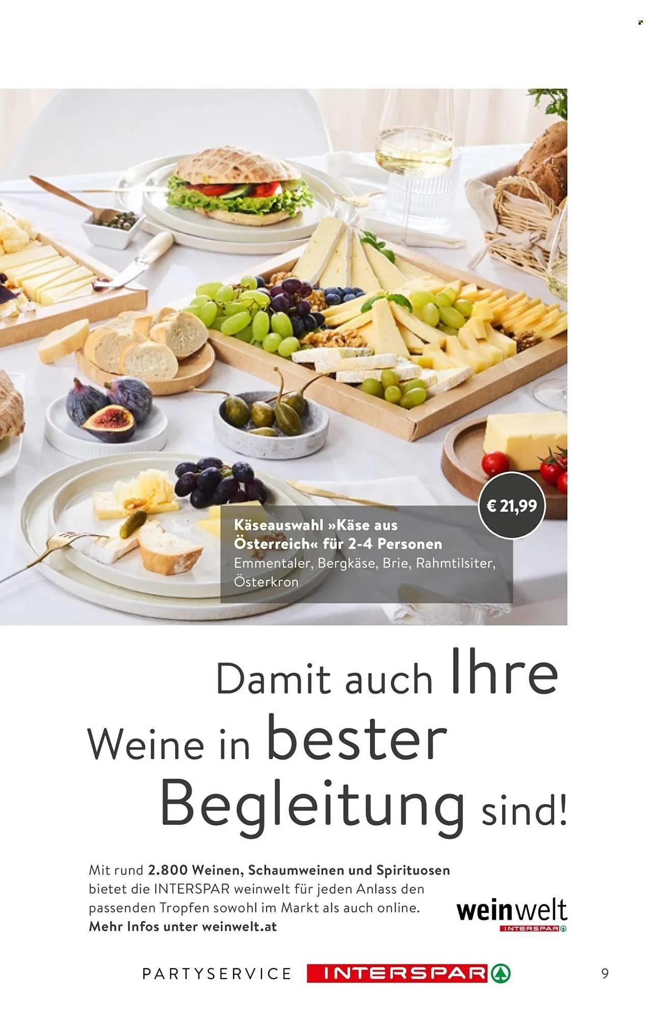 Interspar Flugblatt von 13. Oktober bis 3. Dezember 2025 - Flugblätt seite  9