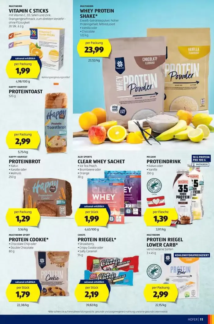 Blättern Sie online im HOFER Flugblatt von 8. Jänner bis 15. Jänner 2025 - Flugblätt seite  13