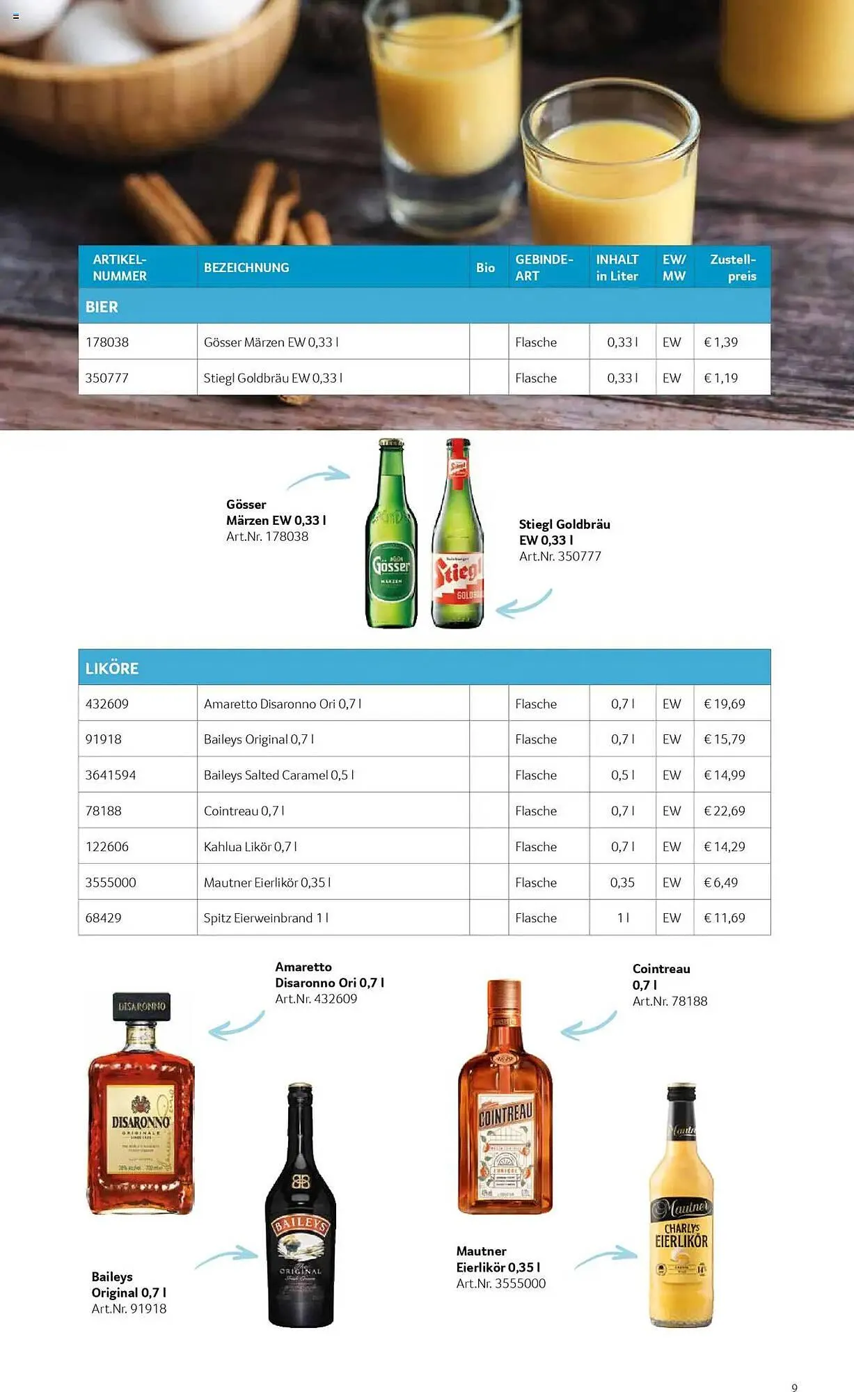 Transgourmet Flugblatt von 6. Oktober bis 31. Dezember 2025 - Flugblätt seite  9