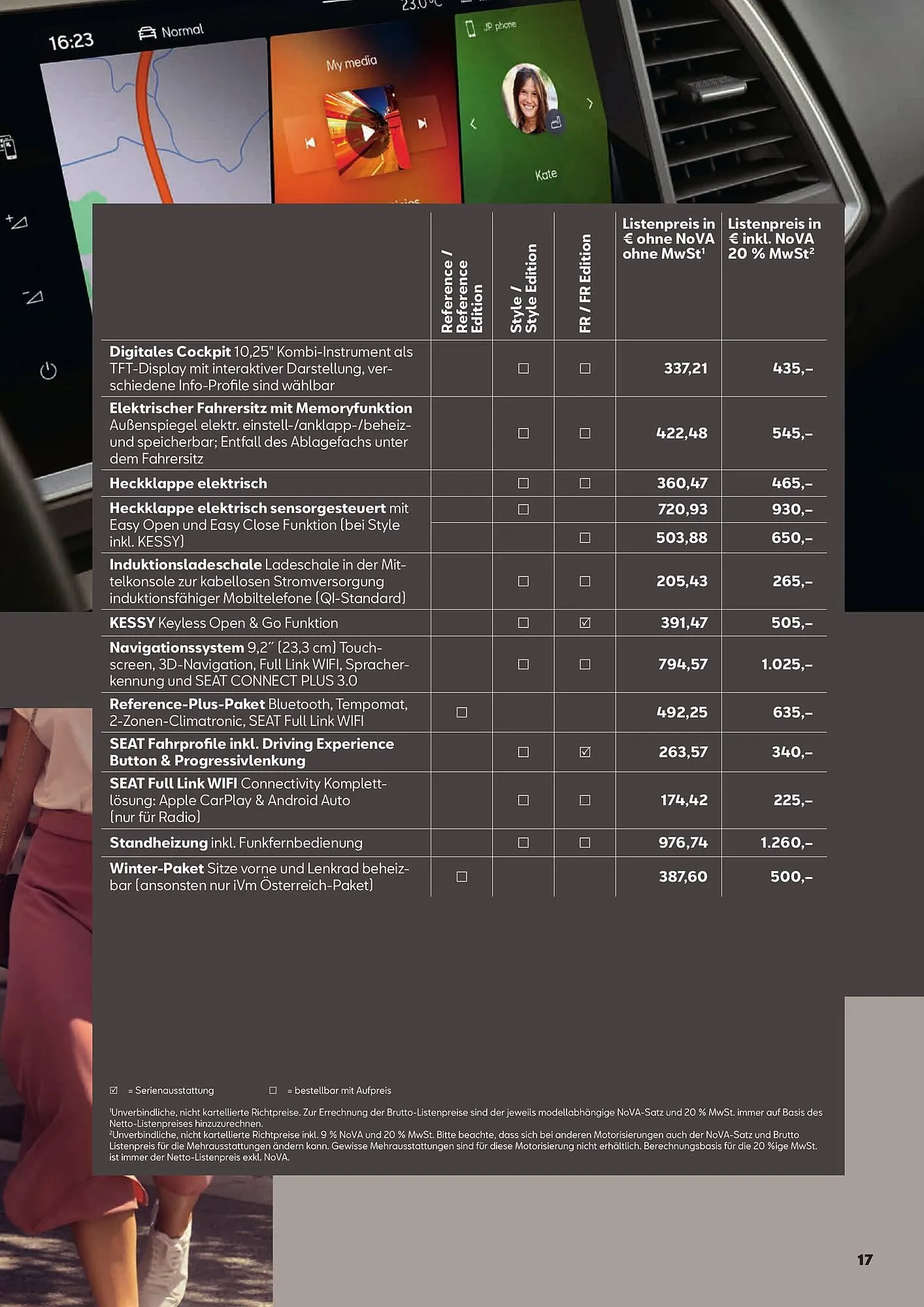 Seat Flugblatt von 1. Mai bis 27. Jänner 2026 - Flugblätt seite  17