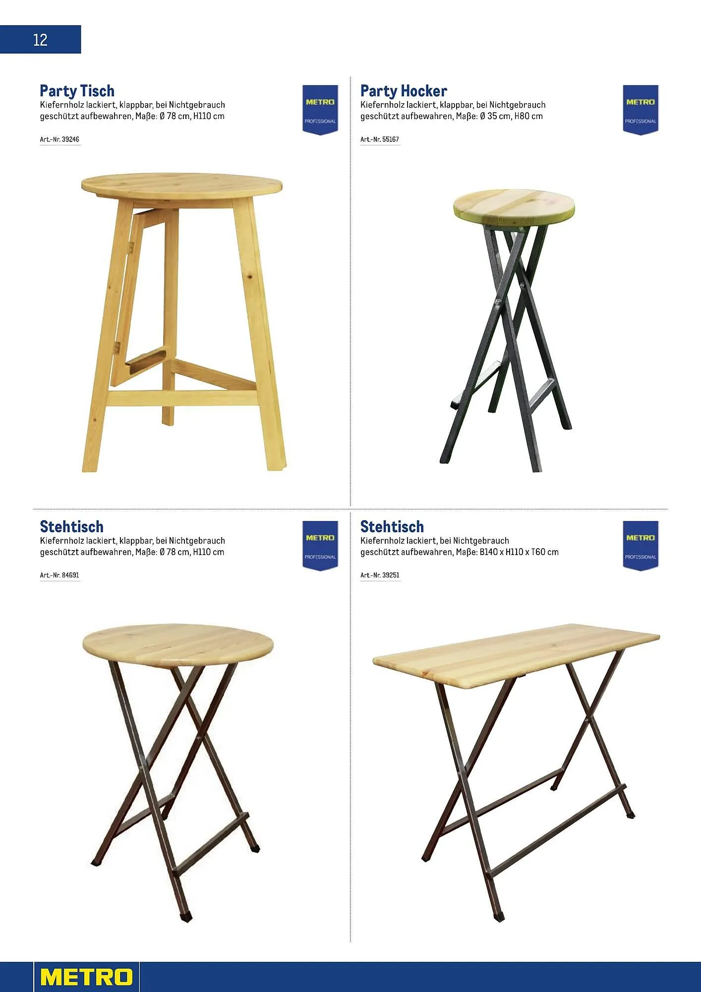 Metro Flugblatt von 25. März bis 31. Dezember 2026 - Flugblätt seite  12