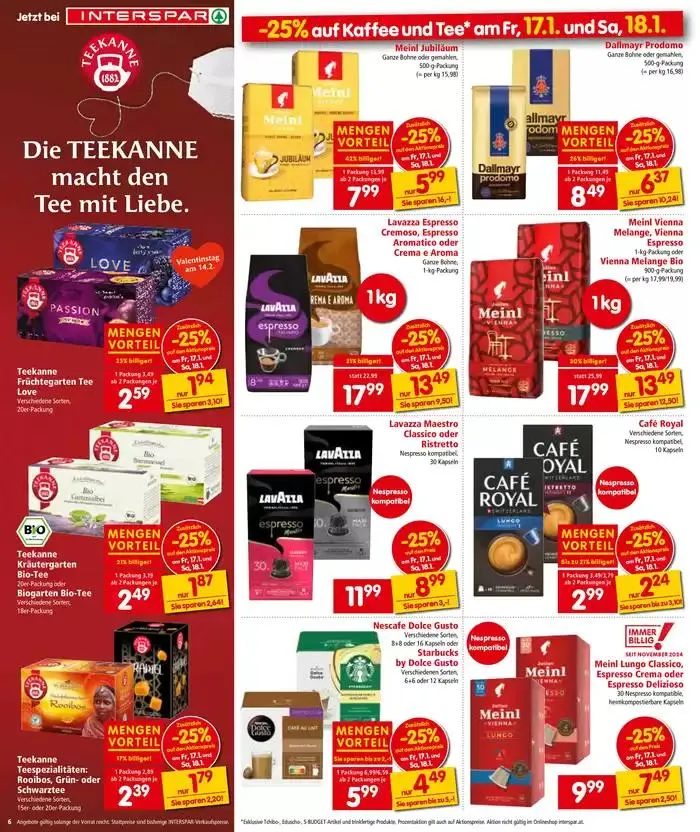 Aktuelle Deals und Angebote von 23. Jänner bis 6. Februar 2025 - Flugblätt seite 6