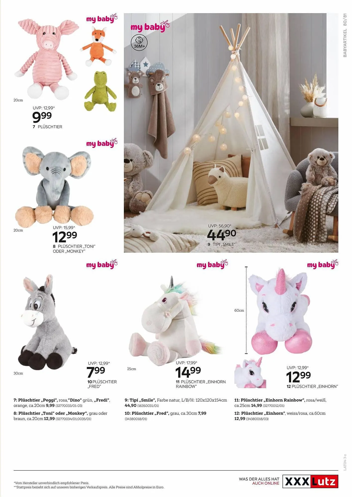 XXXLutz Flugblatt von 6. Juli bis 31. Dezember 2023 - Flugblätt seite  81