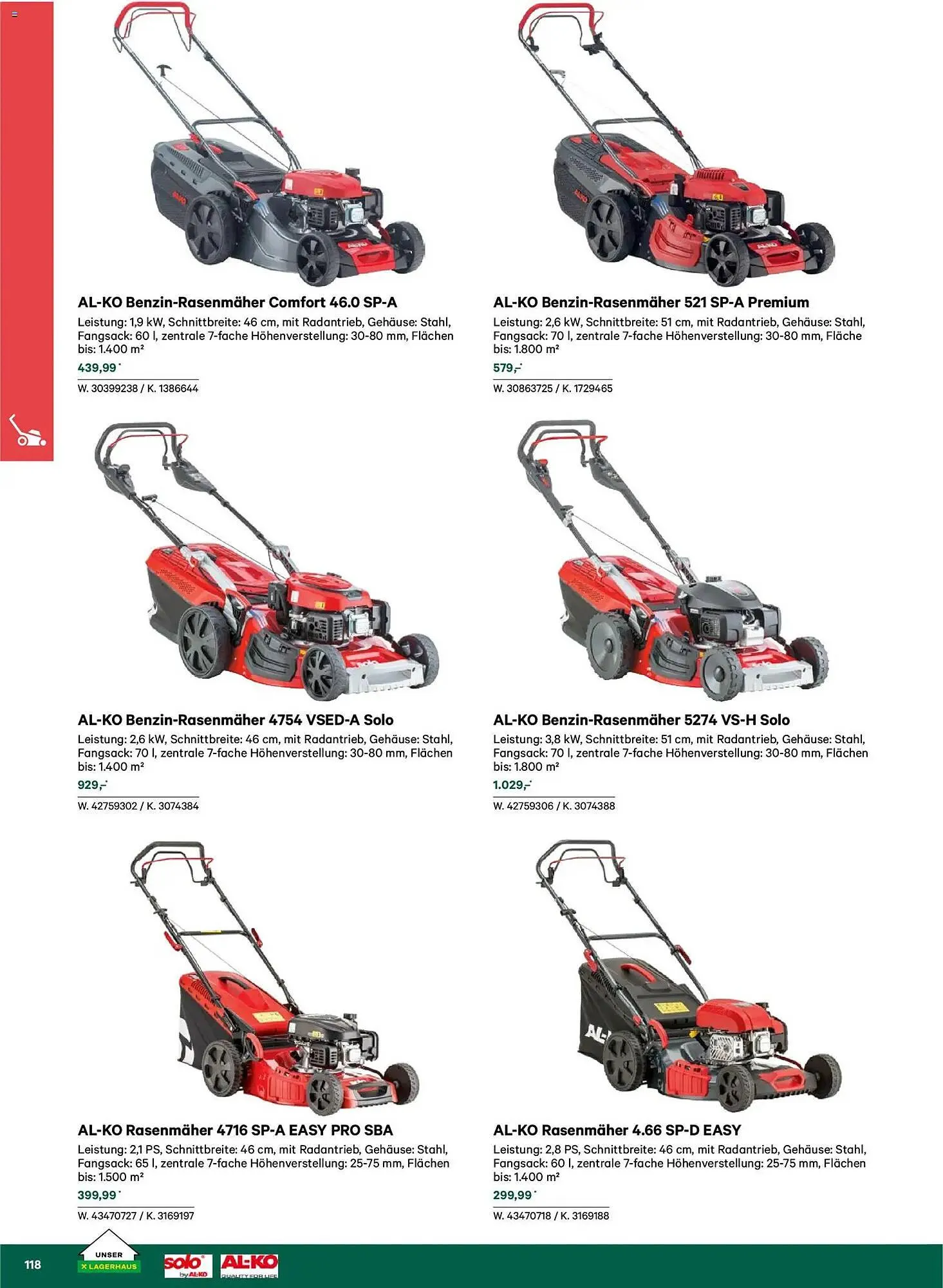 Lagerhaus Flugblatt von 22. Februar bis 31. Mai 2026 - Flugblätt seite 118