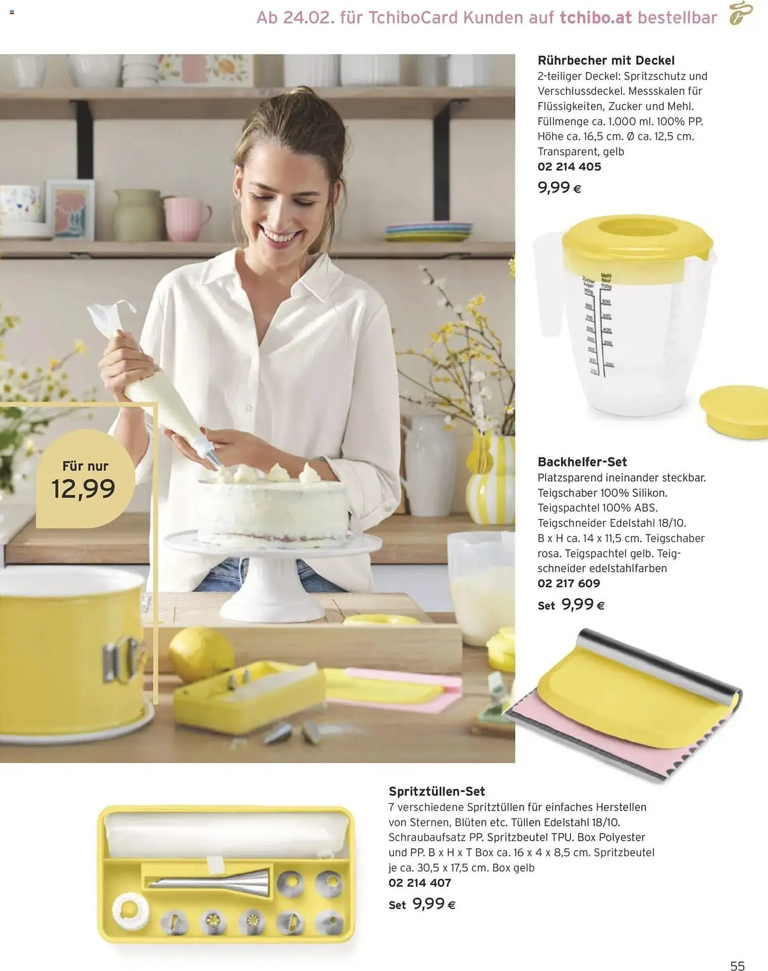 Tchibo Eduscho Flugblatt von 1. März bis 31. März 2026 - Flugblätt seite  55