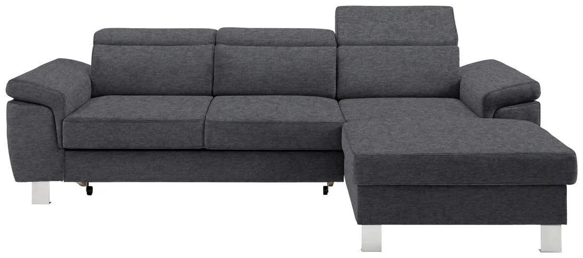 Xora ECKSOFA in Webstoff Grau