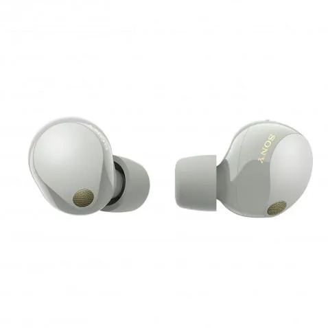 Sony WF-1000XM5 silber Kabellose Noise Cancelling-Kopfhörer