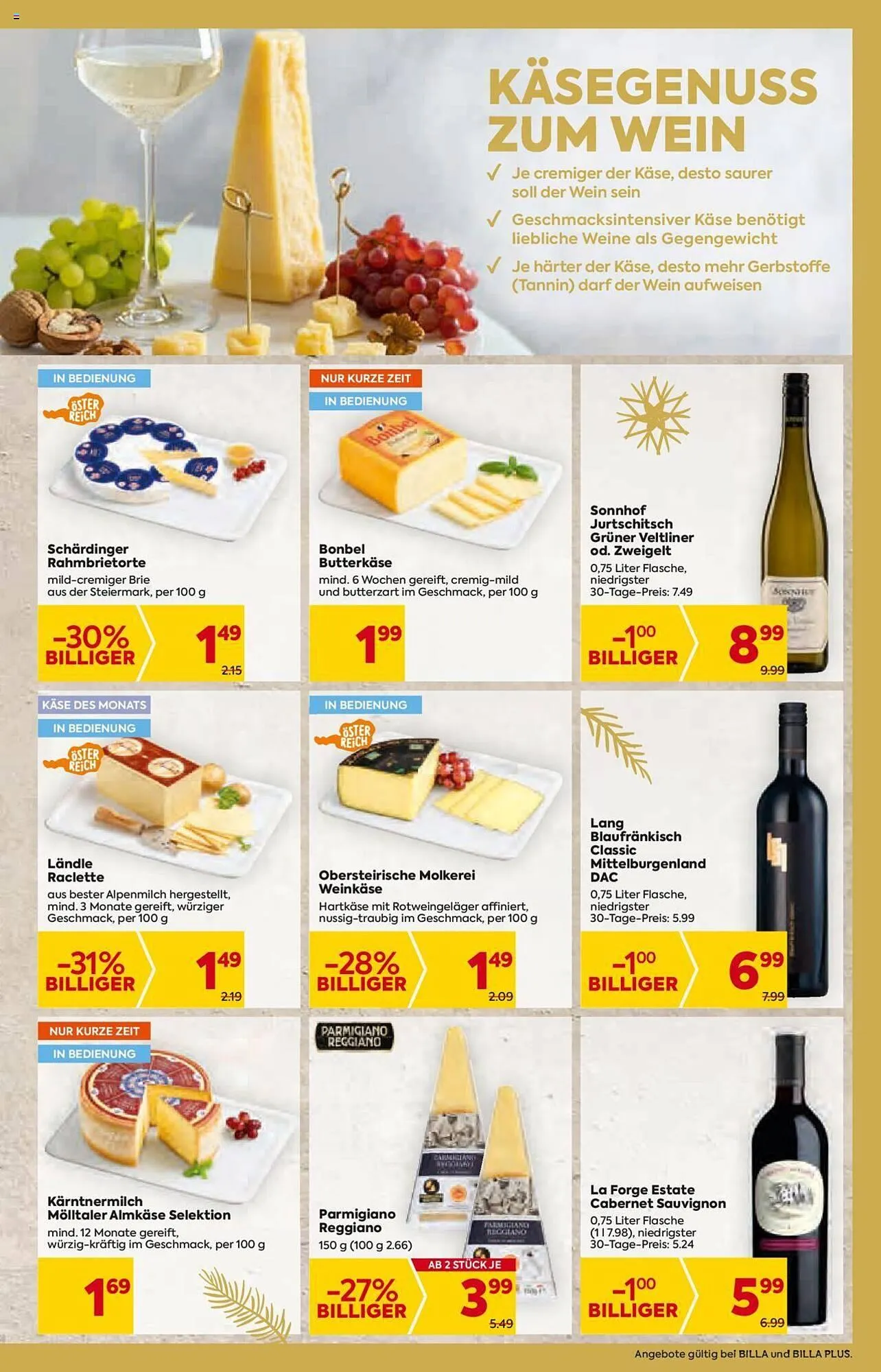 Billa Flugblatt von 7. Dezember bis 13. Dezember 2023 - Flugblätt seite 5