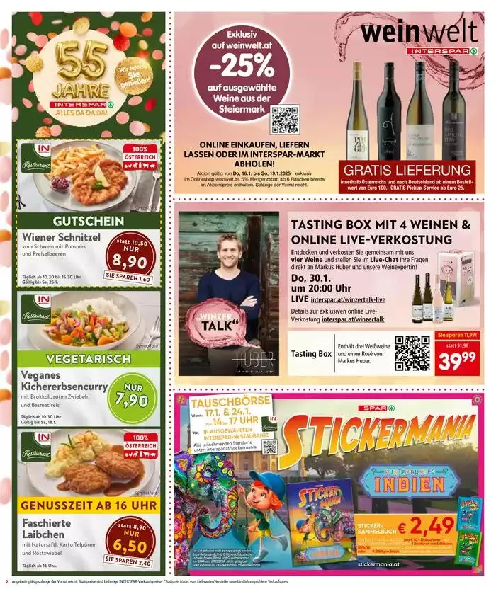 Aktuelle Deals und Angebote von 23. Jänner bis 6. Februar 2025 - Flugblätt seite 2