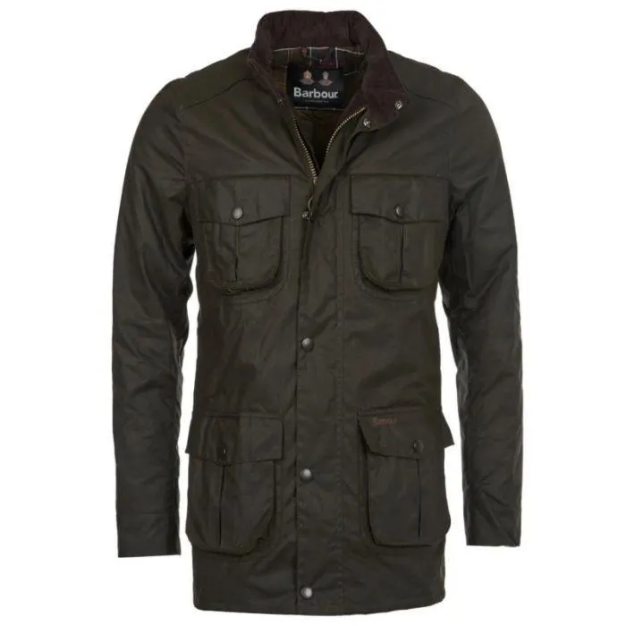 Barbour H-Jacke Corbridge Wax | Gr.S oliv MWX0340OL71