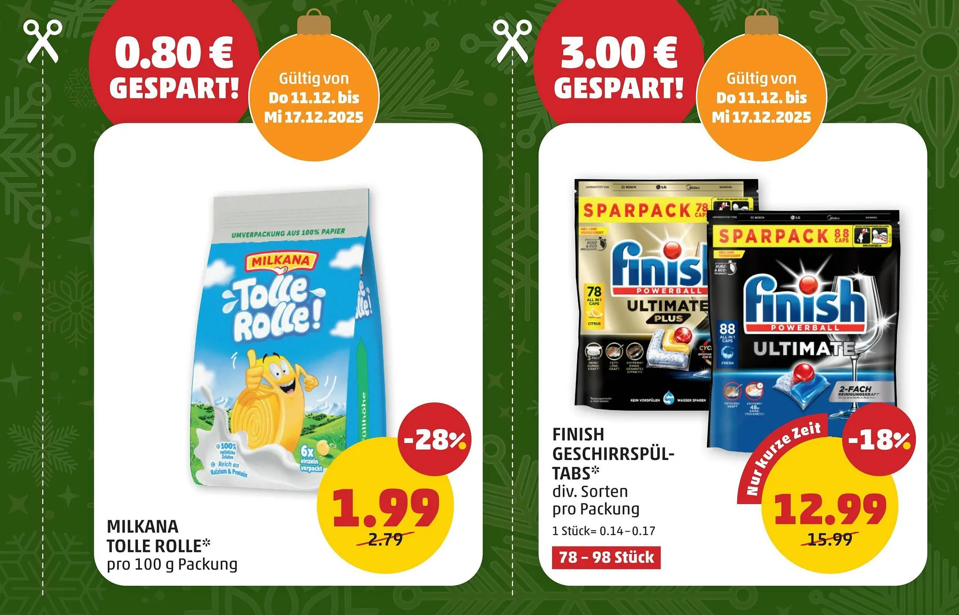 PENNY Flugblatt von 4. Dezember bis 17. Dezember 2025 - Flugblätt seite  21