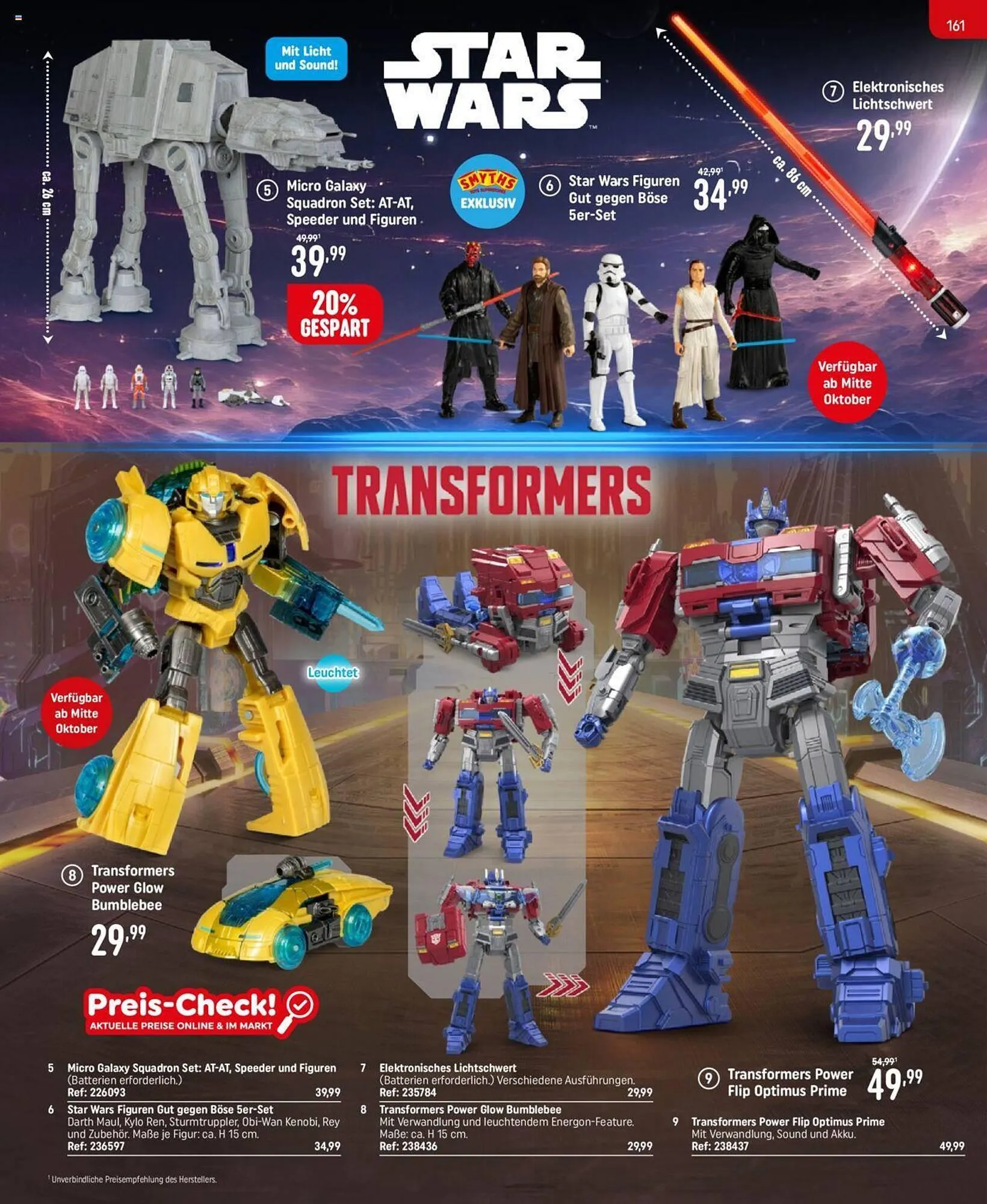 Smyths Toys Flugblatt von 25. September bis 13. Dezember 2024 - Flugblätt seite  161