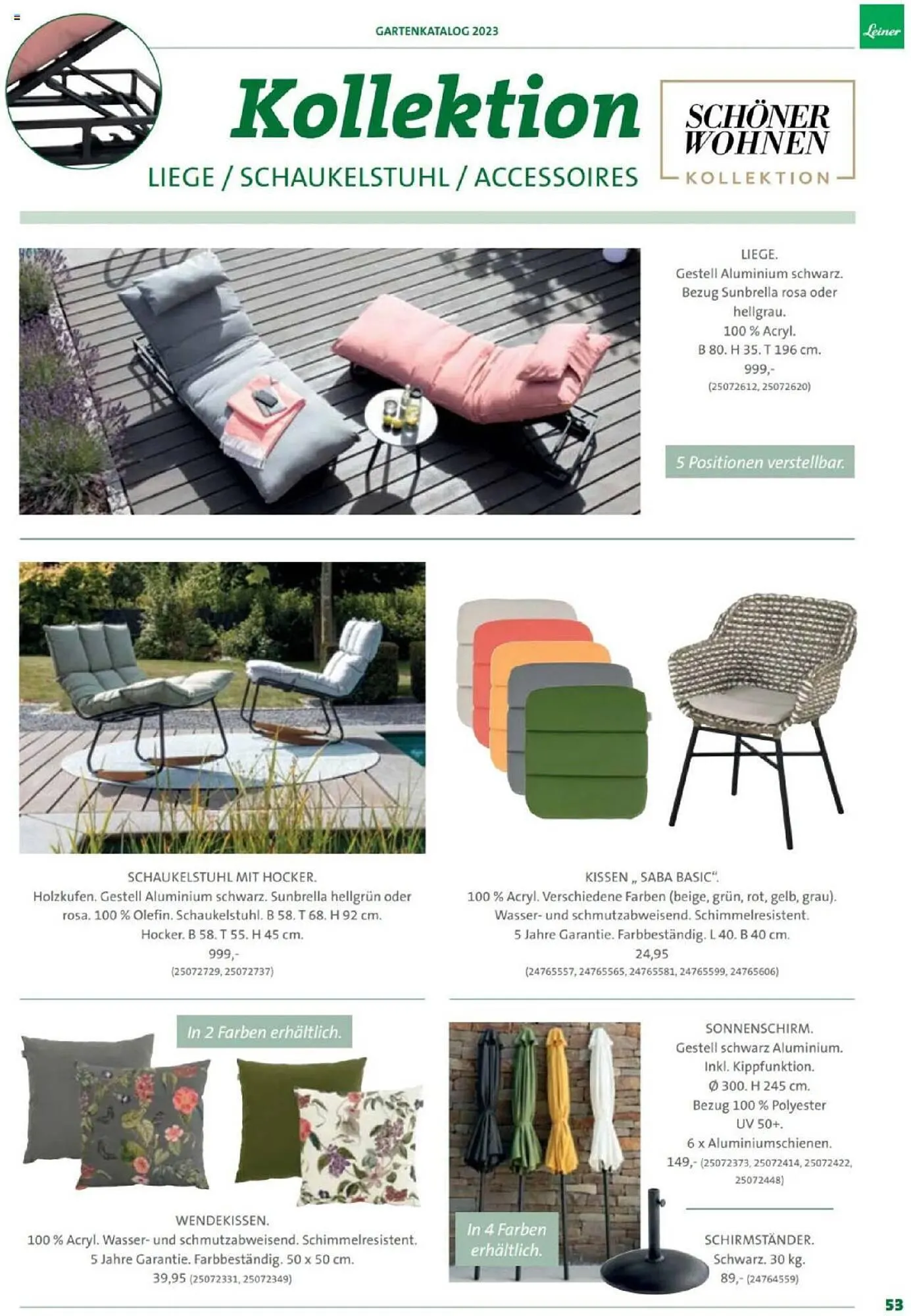 Leiner Flugblatt von 3. Februar bis 31. August 2023 - Flugblätt seite  53