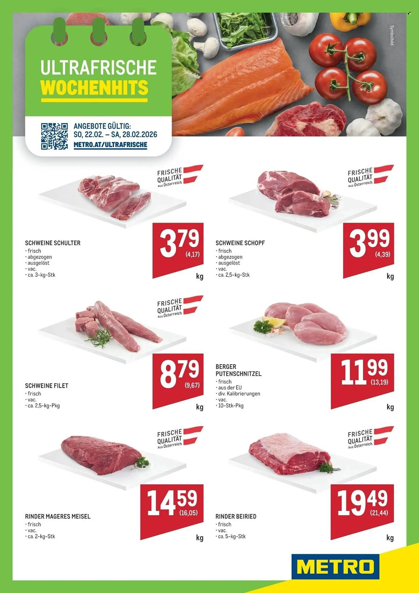 Metro Flugblatt von 22. Februar bis 28. Februar 2026 - Flugblätt seite  1