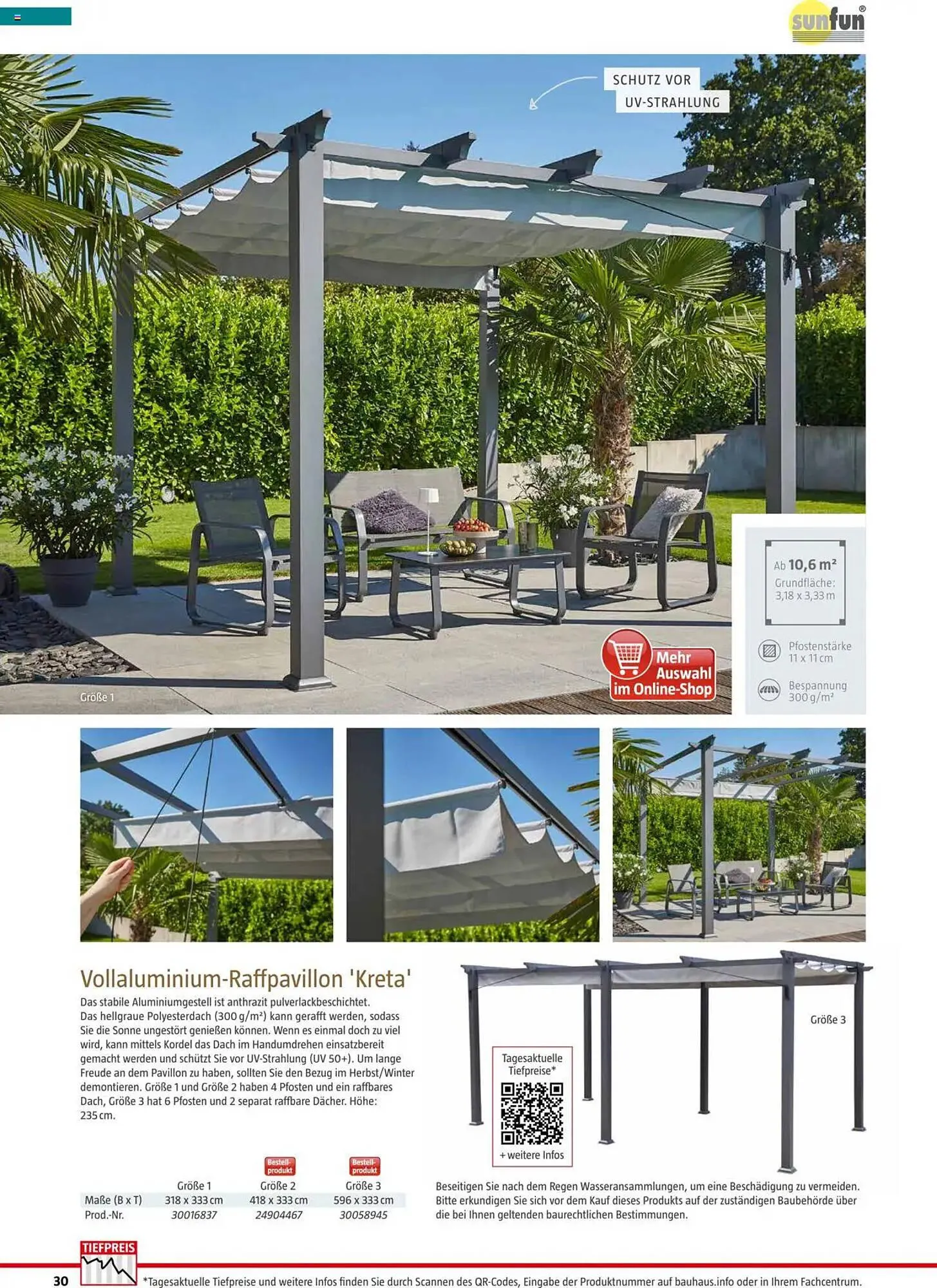 Bauhaus Flugblatt von 4. März bis 31. Dezember 2025 - Flugblätt seite  30