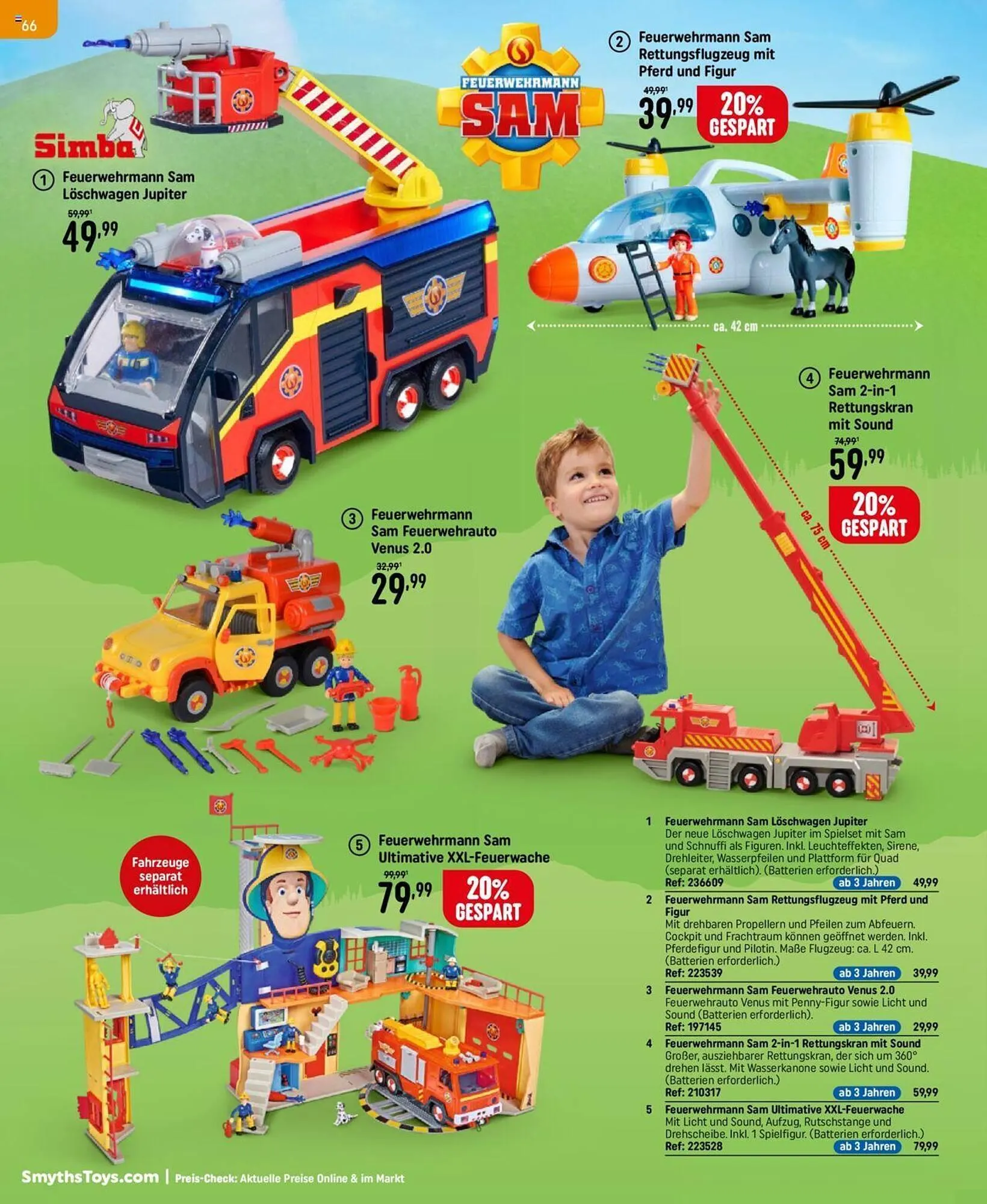 Smyths Toys Flugblatt von 25. September bis 13. Dezember 2024 - Flugblätt seite 66