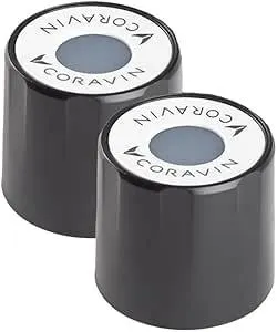 Coravin Schraubverschlüsse - Ermöglicht die Verwendung von Coravin mit roten und weißen Flaschenweinen mit Schraubverschluss - 6er Pack