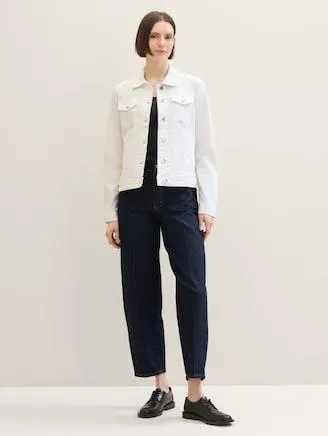 Jeansjacke mit recycelter Baumwolle