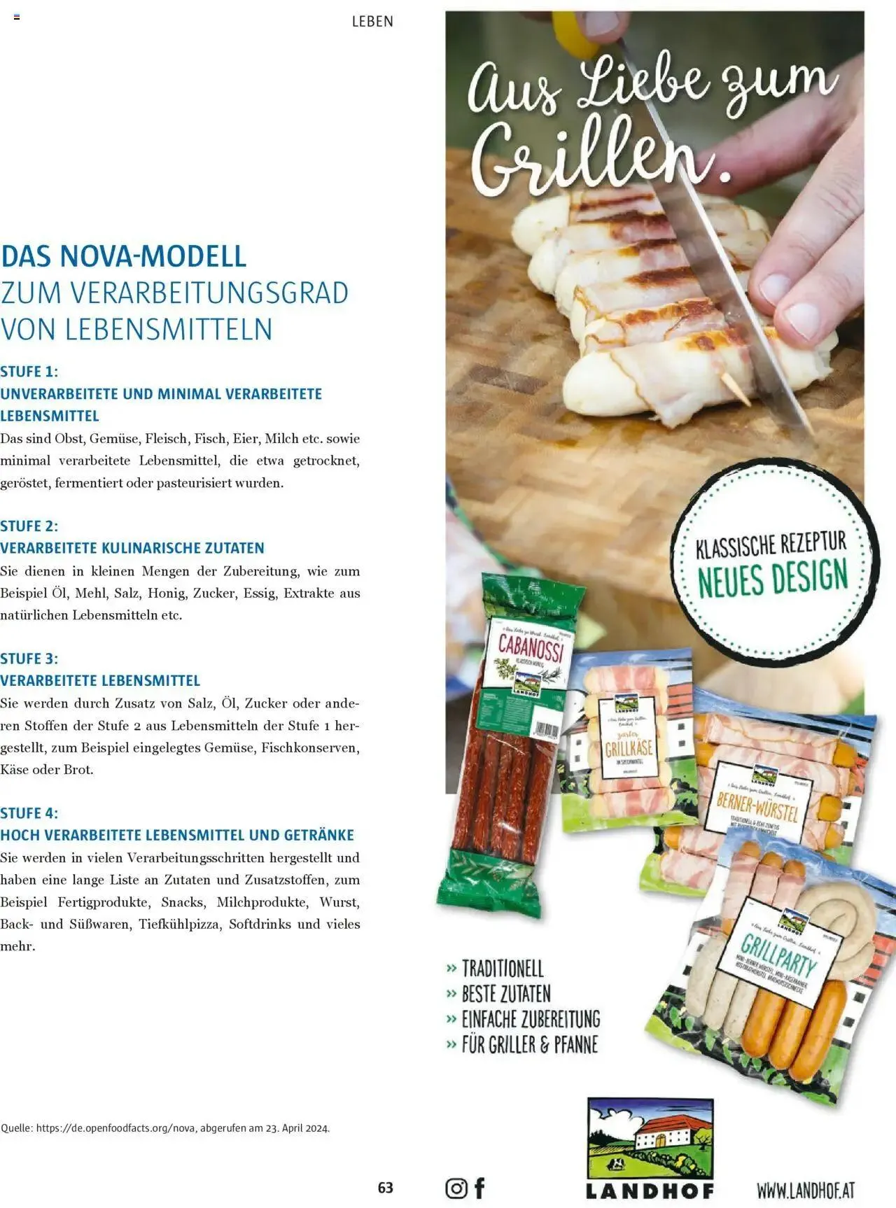 Sutterlüty B’sundrig Magazine von 3. Juli bis 31. Dezember 2024 - Flugblätt seite 63