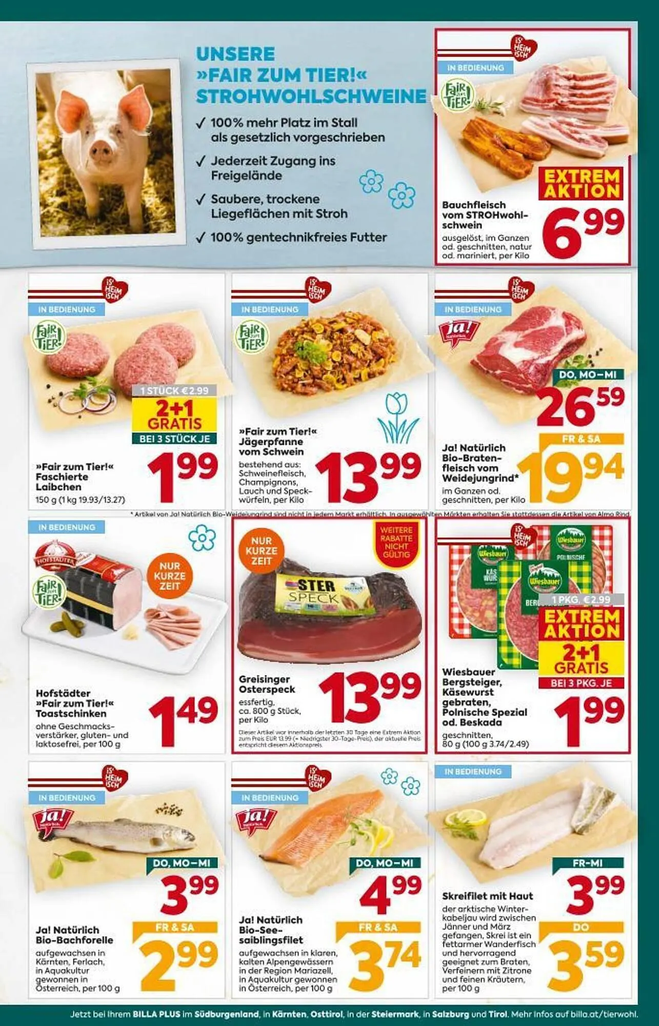 Billa Corso Flugblatt von 26. Februar bis 4. März 2026 - Flugblätt seite 9