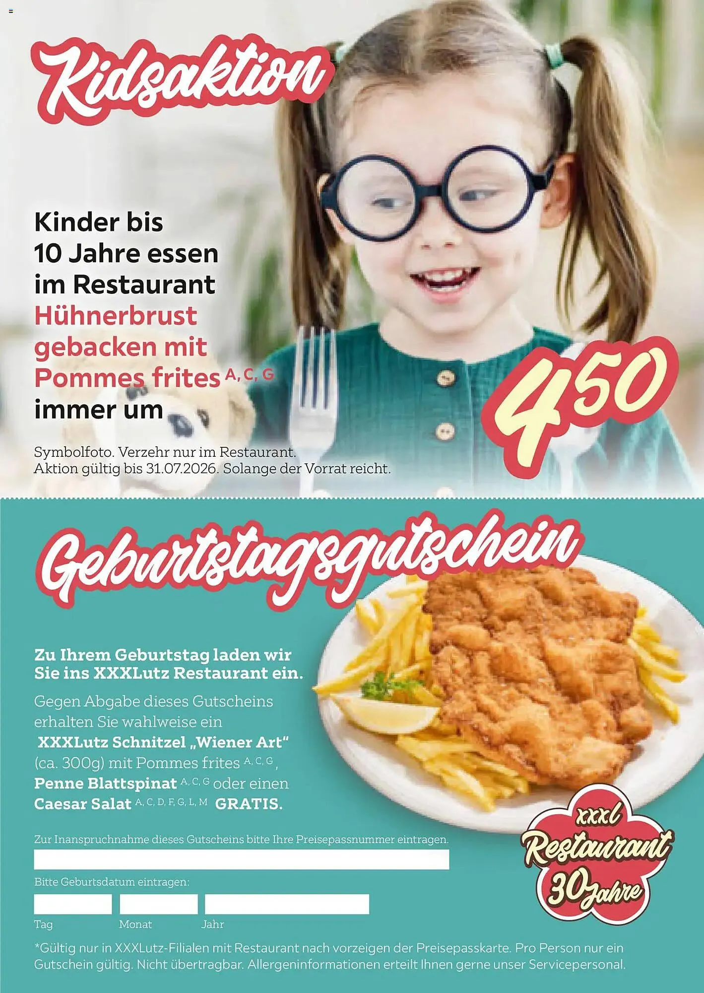 XXXLutz Prospekt von 28. Jänner bis 31. Juli 2026 - Flugblätt seite  15